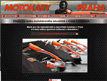 Tablet Screenshot of motokary-praha.cz